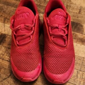 Nike Kids Air Max 270 Red Sneakers